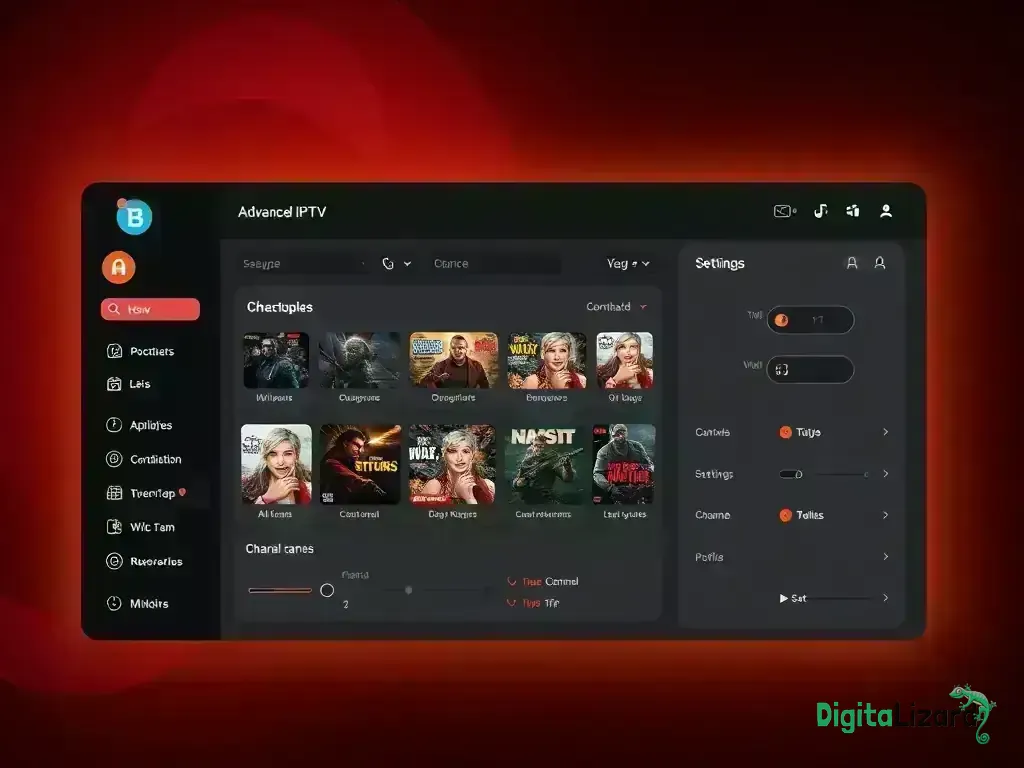 Dashboard showing Digitalizard advanced features