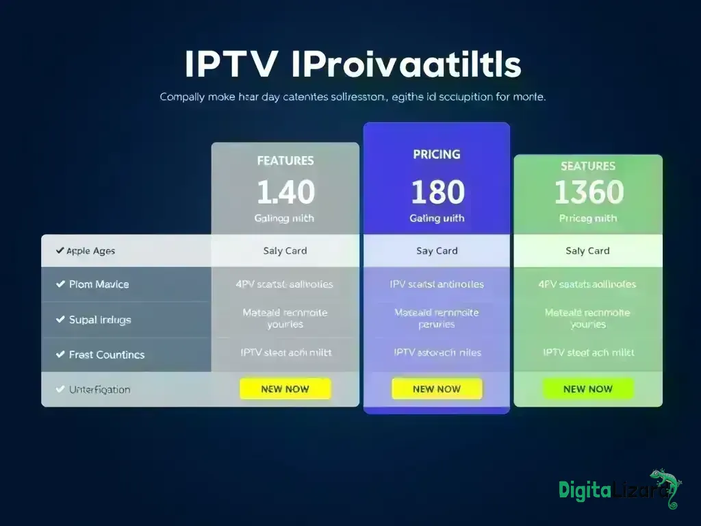 Visual comparison of Digitalizard pricing tiers